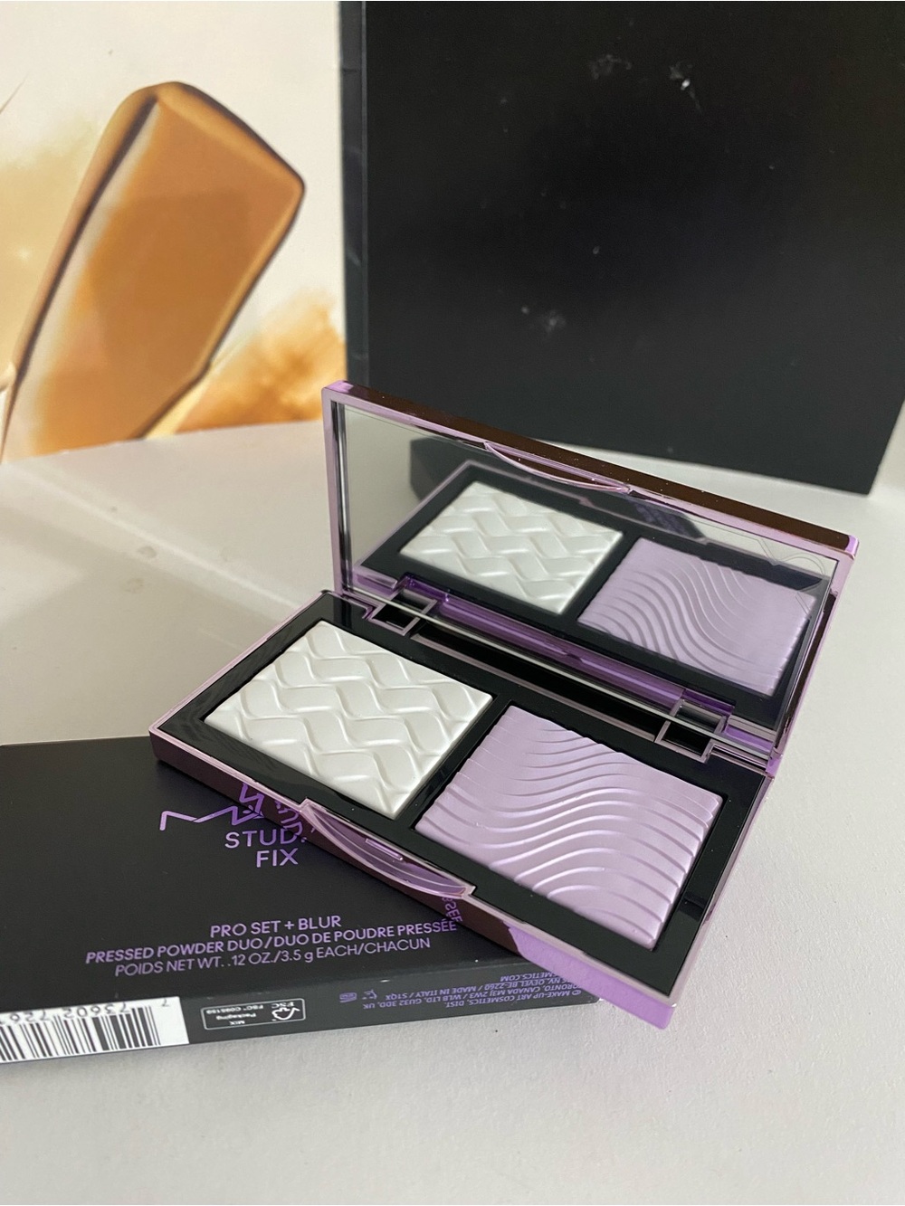 MAC Studio Fix Pro Set + Blur Pressed Powder Duo, 0.12 OZ / 3.5 g Each, New